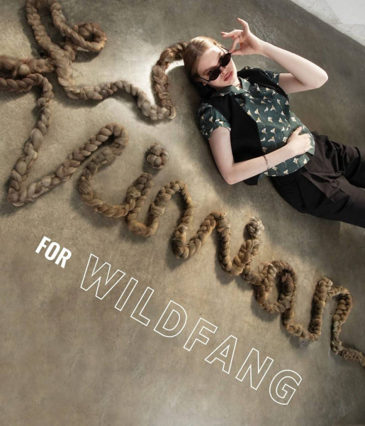 Трансгендерна дочка Маска з 12-метровою косою дебютувала в модному кампейні