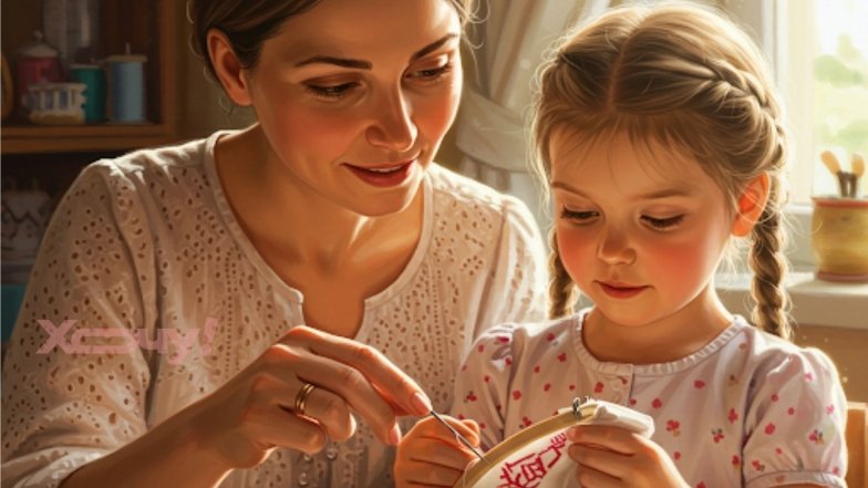 Вышивка для самых маленьких: превратите обучение в увлекательную игру!