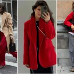 Сочетание красного цвета в одежде: кому подходит и с чем носить