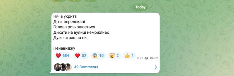 "Еще одна страшная ночь для Украины": звезды вышли на связь после очередного российского обстрела