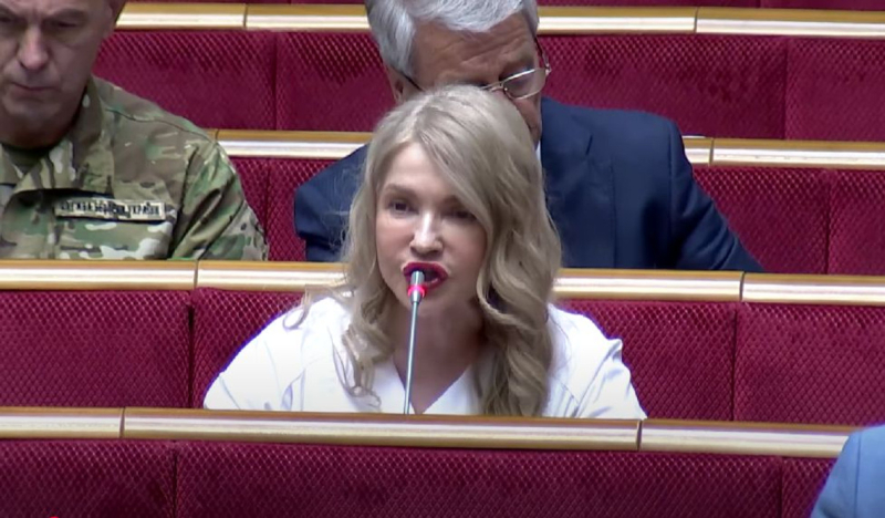 Яскрава помада та попелясті пасма: Тимошенко в Раді з'явилася в новому образі. Фото