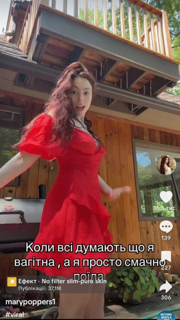 Интригующее видео в TikTok расставило все по местам: дочь Оли Поляковой ответила на слухи о беременности и показала фигуру