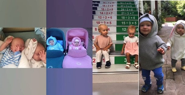 Олена Кравец поделилась трогательными фото и словами: как изменились её двойняшки за 9 лет