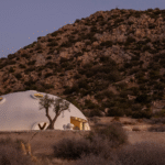 Футуристическое укрытие в пустыне: украинка поразила Калифорнию необычной «хатой»