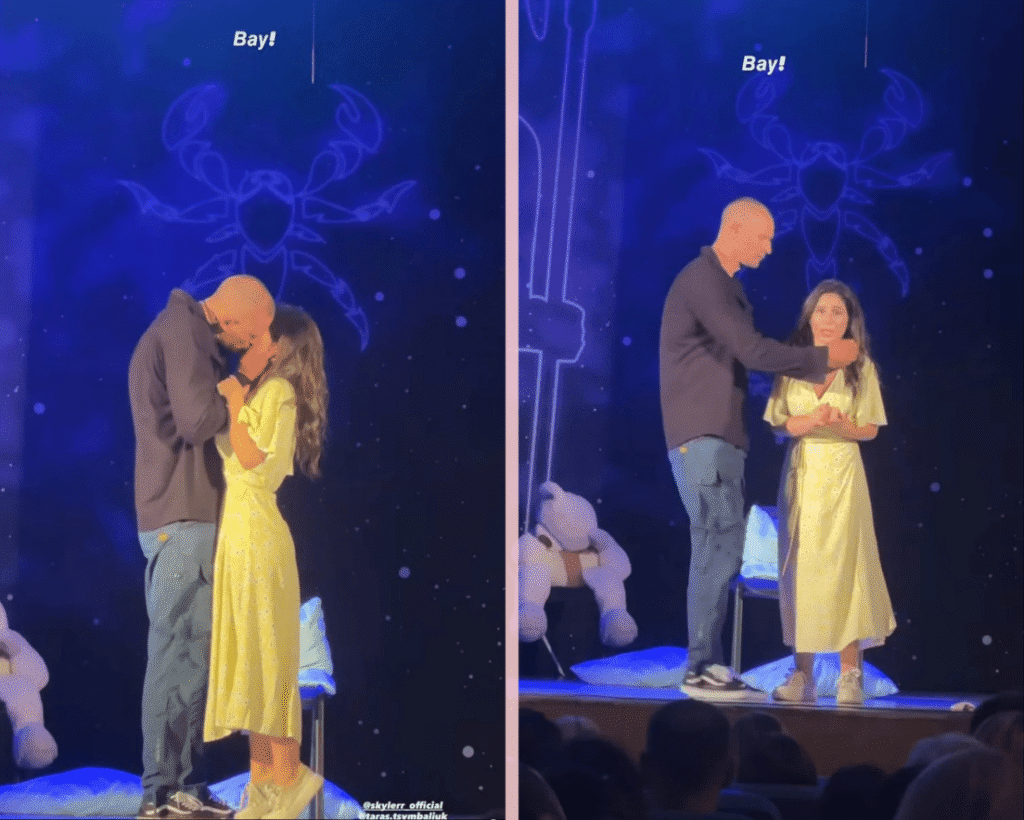 Тарас Цымбалюк поразил поклонников горячим поцелуем с известной певицей на сцене