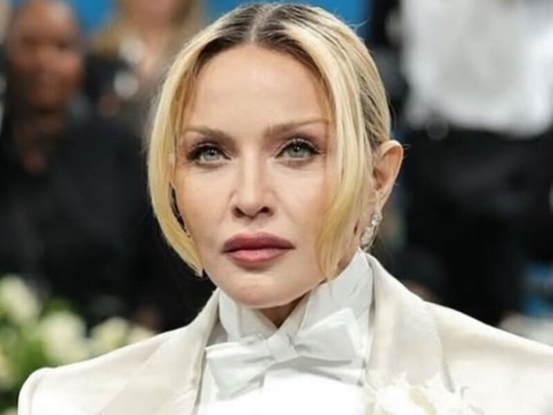 Мадонна в прозрачном платье украинского бренда: новый сексуальный образ