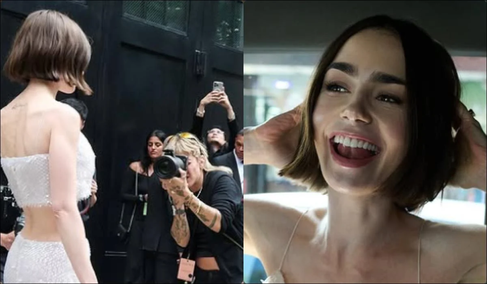 Лили Коллинз на показе Calvin Klein: кадры, вызвавшие тревогу у поклонников