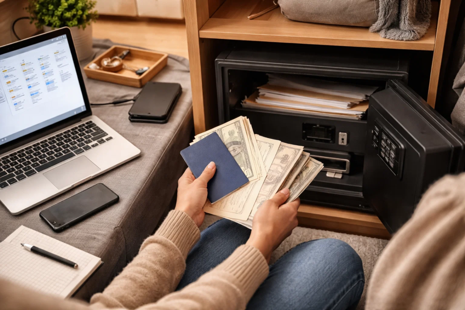 Как хранить деньги и важные документы в квартире: домашний сейф, альтернативы и резервные скан-копии