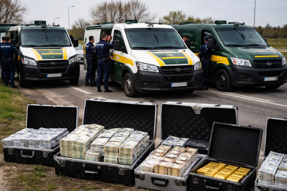 Сотрудники Ощадбанка задержаны в Венгрии: $40 млн, €35 млн и 9 кг золота — что известно