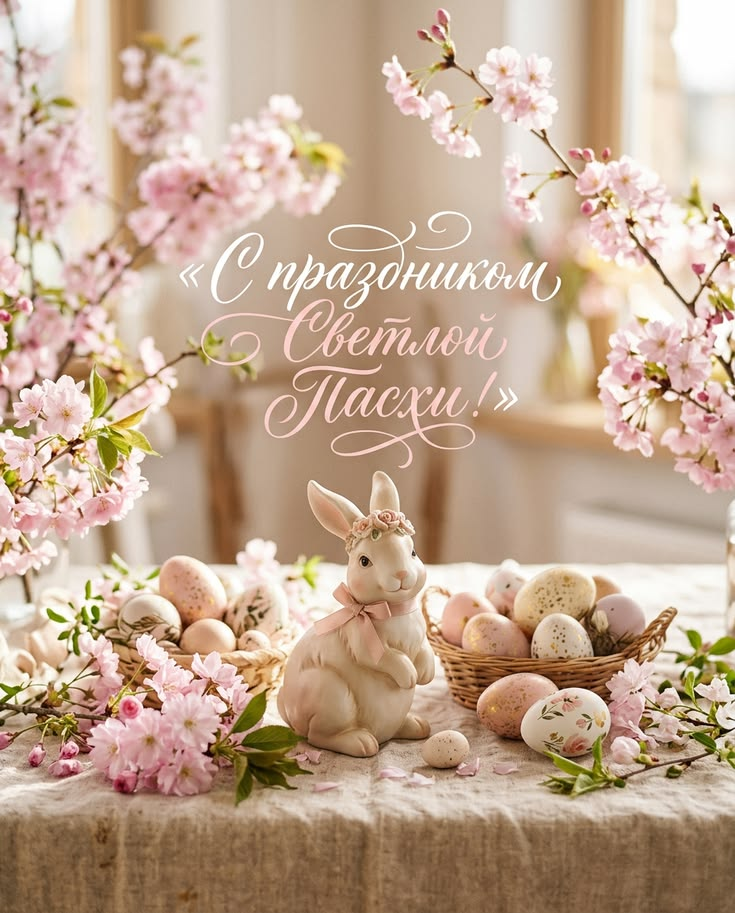 Пасха 2026: красивые поздравления, тёплые слова, стихи и идеи для открыток