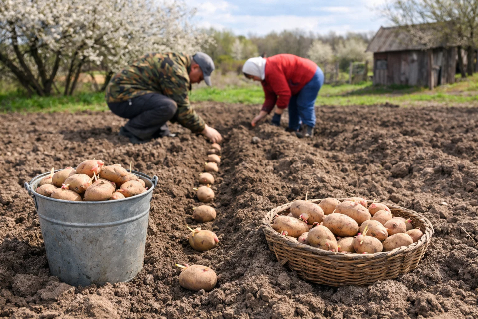 Когда сажать картофель в апреле 2026: благоприятные дни и сроки посадки для урожая