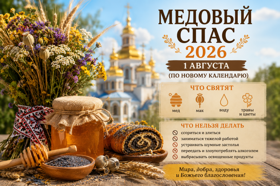 Медовый спас 2026