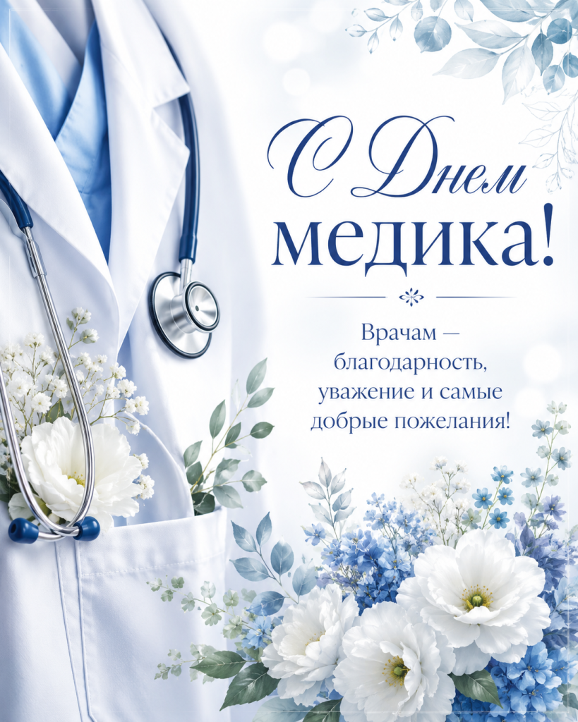 День медика 2026: красивые поздравления врачам, медсестрам и военным медикам
