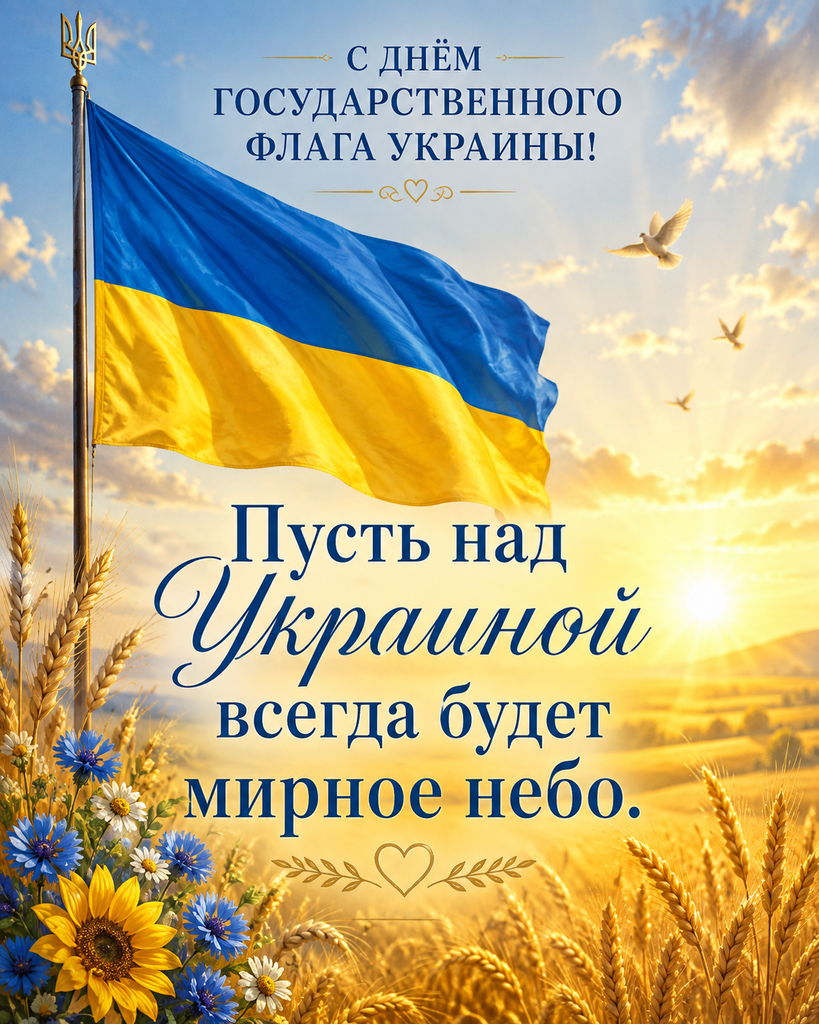 День флага Украины 2026: красивые поздравления, картинки и короткие пожелания