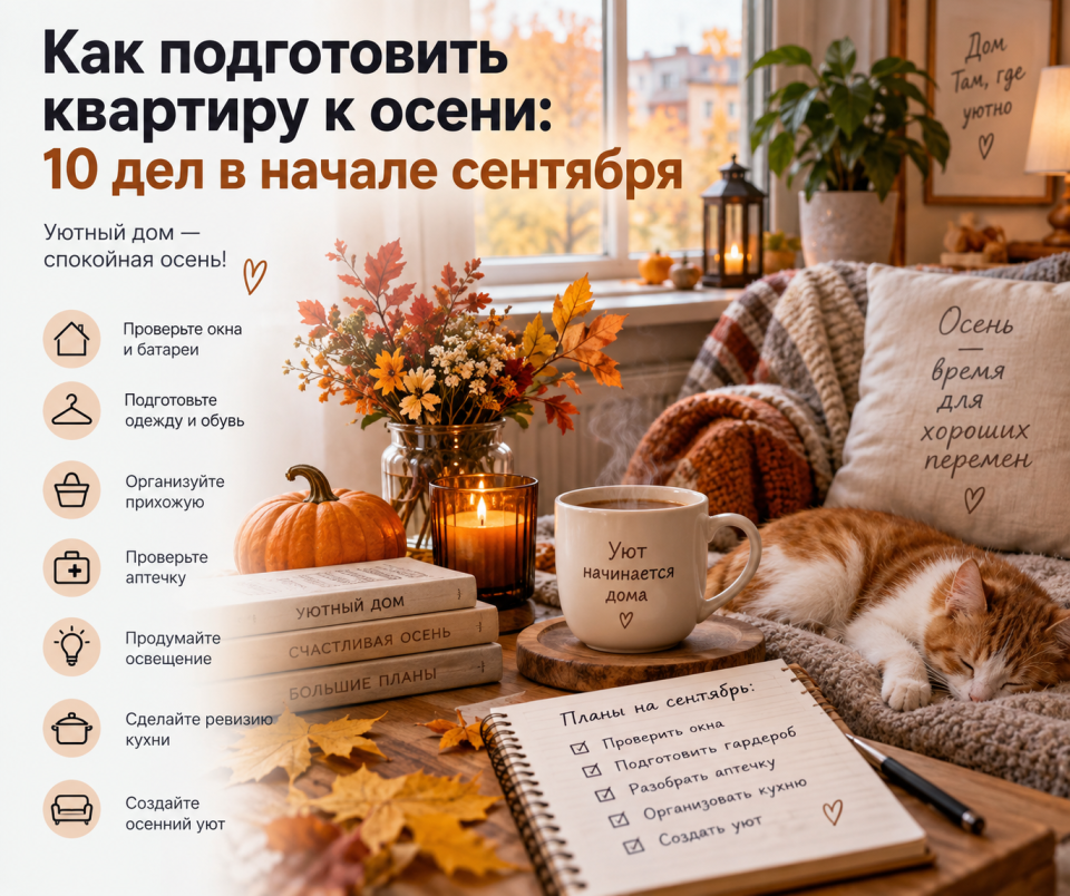 подготовка к осени
