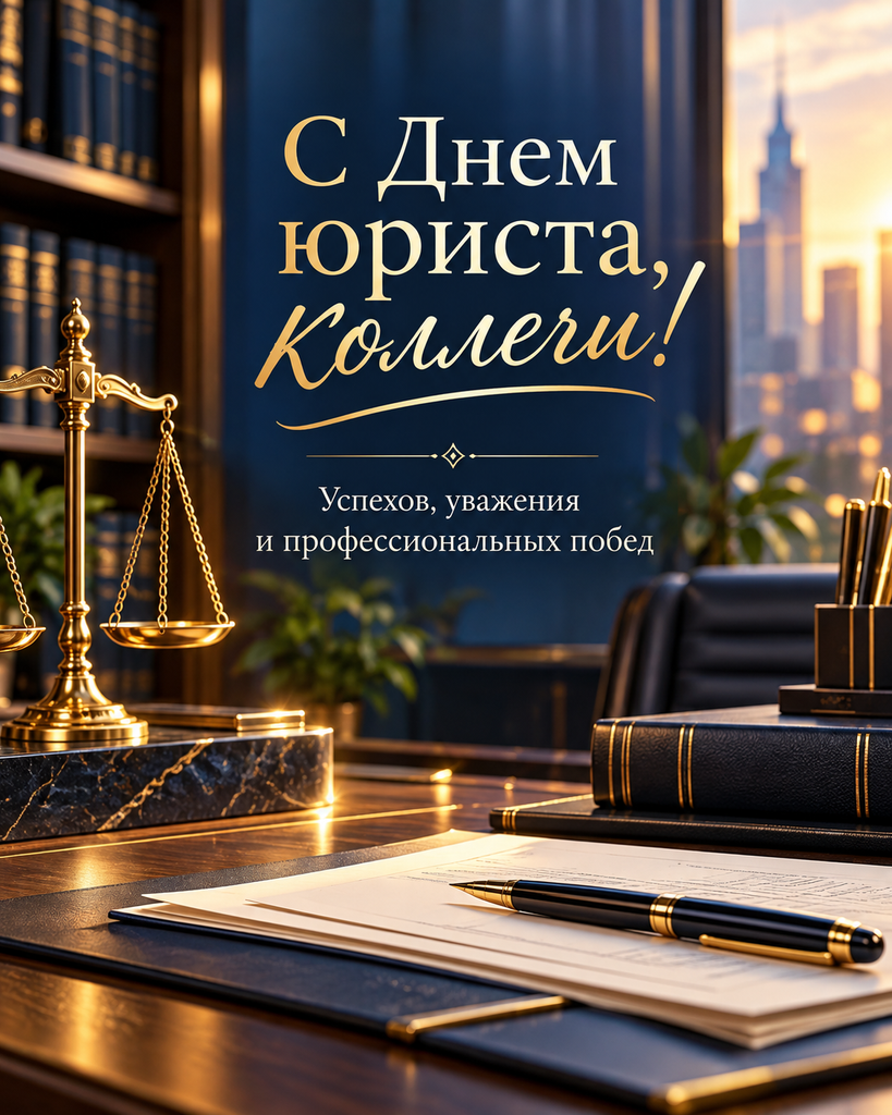 День юриста 2026: поздравления коллегам, адвокатам, нотариусам и студентам
