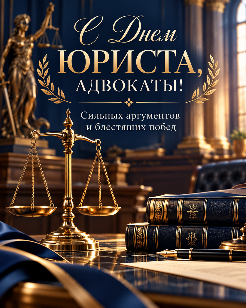 День юриста 2026: поздравления коллегам, адвокатам, нотариусам и студентам