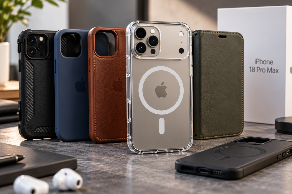 чехлы для iPhone 18 Pro Max, чехол iPhone 18 Pro Max, как выбрать чехол для айфона, защитный чехол для iPhone, чехол с MagSafe, силиконовый чехол для iPhone, противоударный чехол, материалы чехлов для смартфона, защита iPhone.