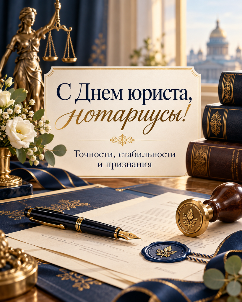 День юриста 2026: поздравления коллегам, адвокатам, нотариусам и студентам