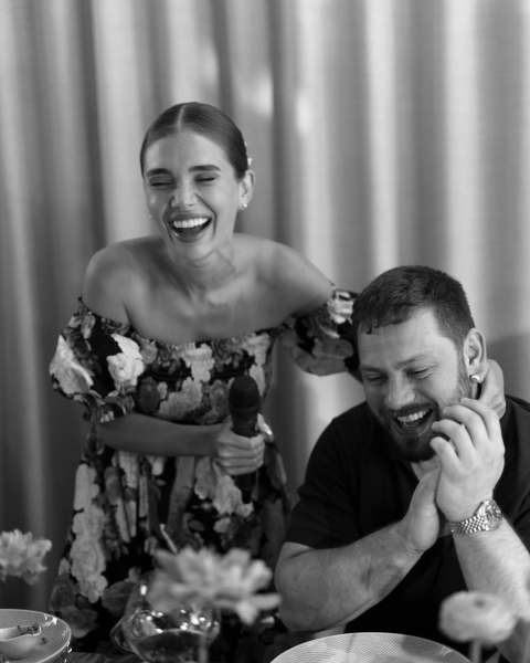 Саша Бо на святкуванні свого ювілею замилувала обіймами і сміхом із чоловіком. Фото