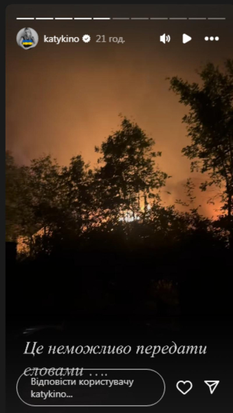 Відома акторка показала пошкоджений будинок після нічної атаки