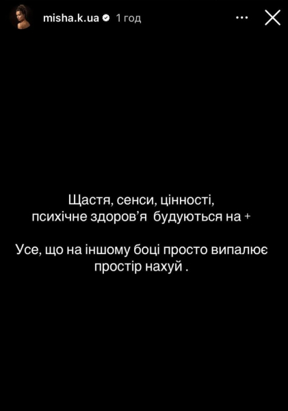 "Випалює простір нах*й": Мішина поміркувала про небезпеку ненависті